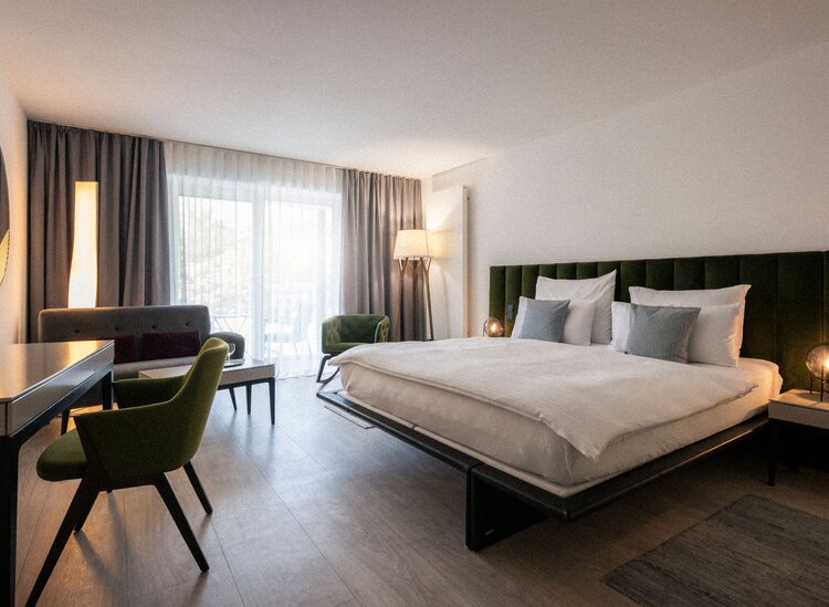 Doppelzimmer in der luxuriösen Unterkunft Bad Füssing