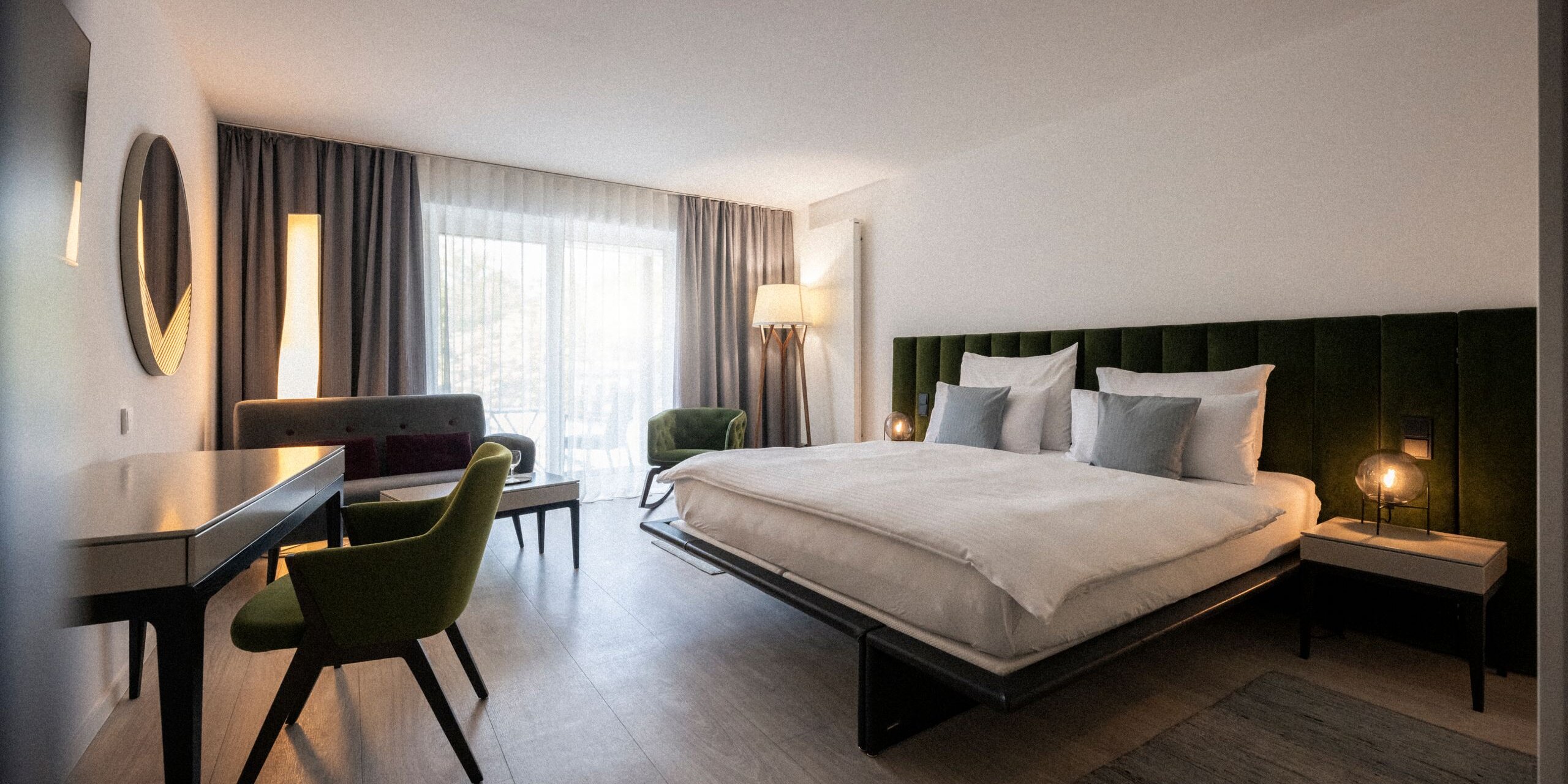 Double rooms in the accommodation, Bad Füssing