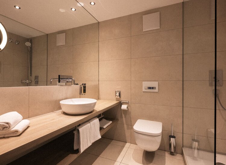 Double rooms in the accommodation, Bad Füssing